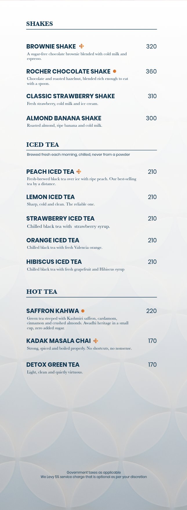 Beverage Menu page 7