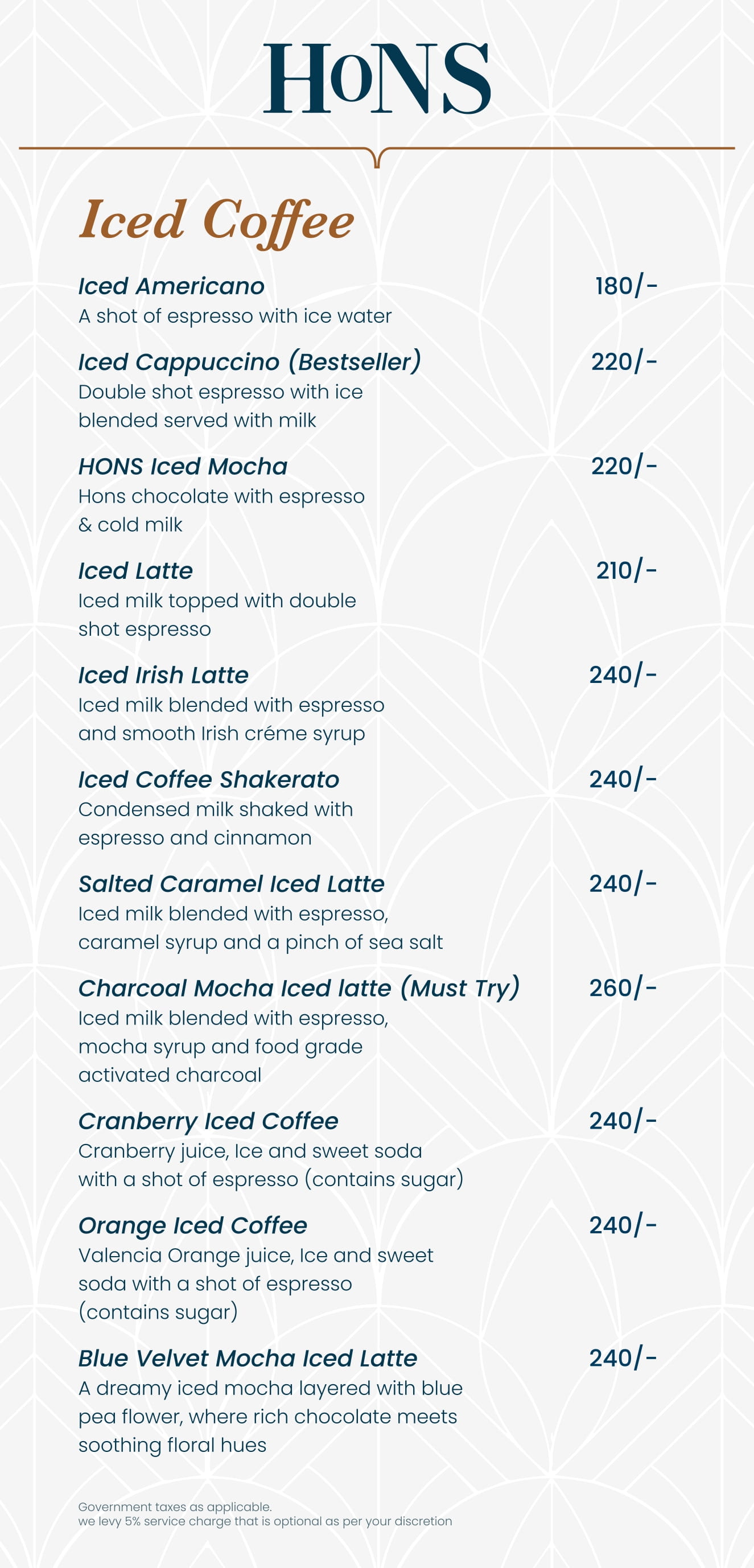 Beverage Menu page 4