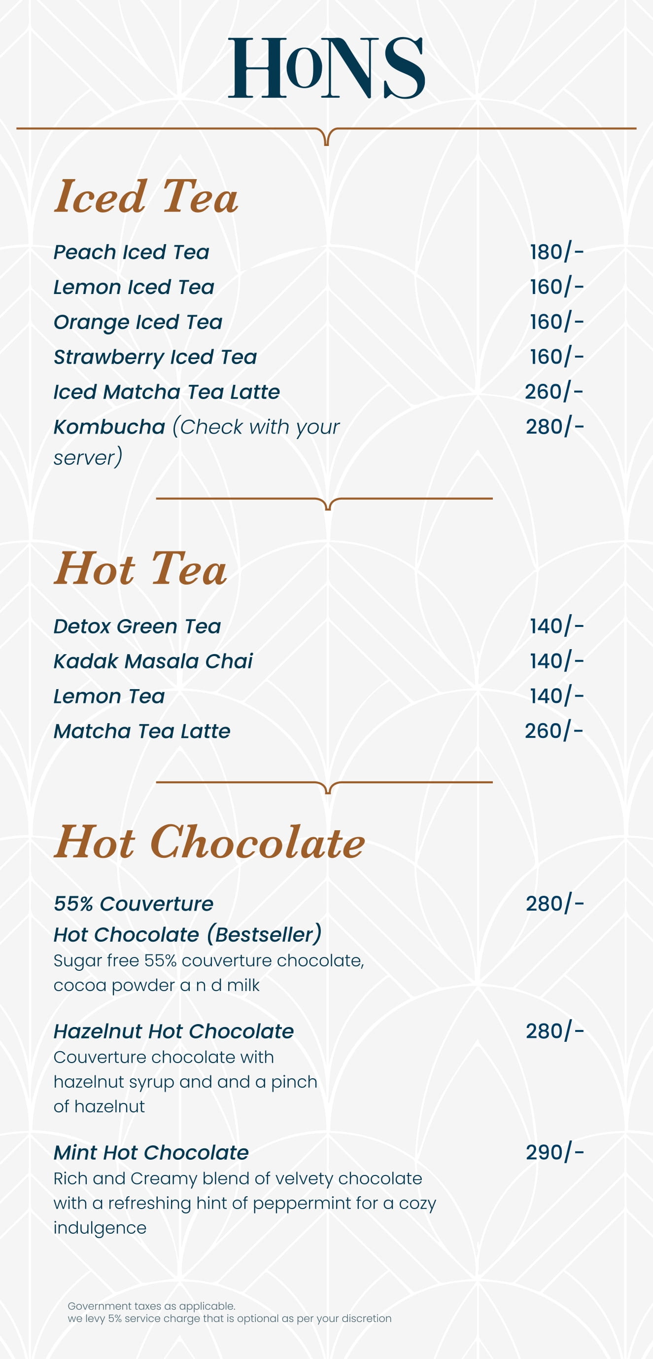 Beverage Menu page 10