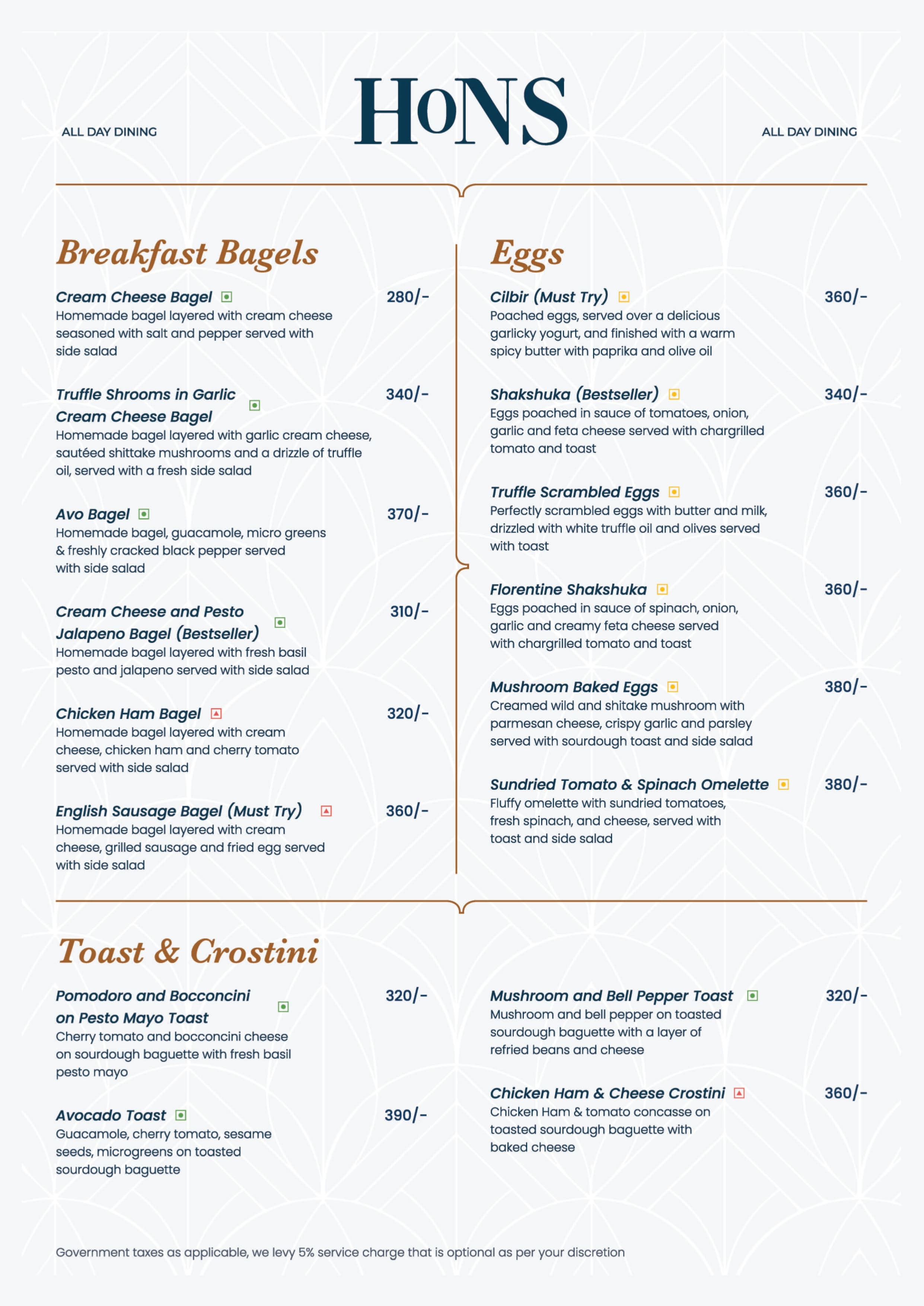 Food Menu page 2