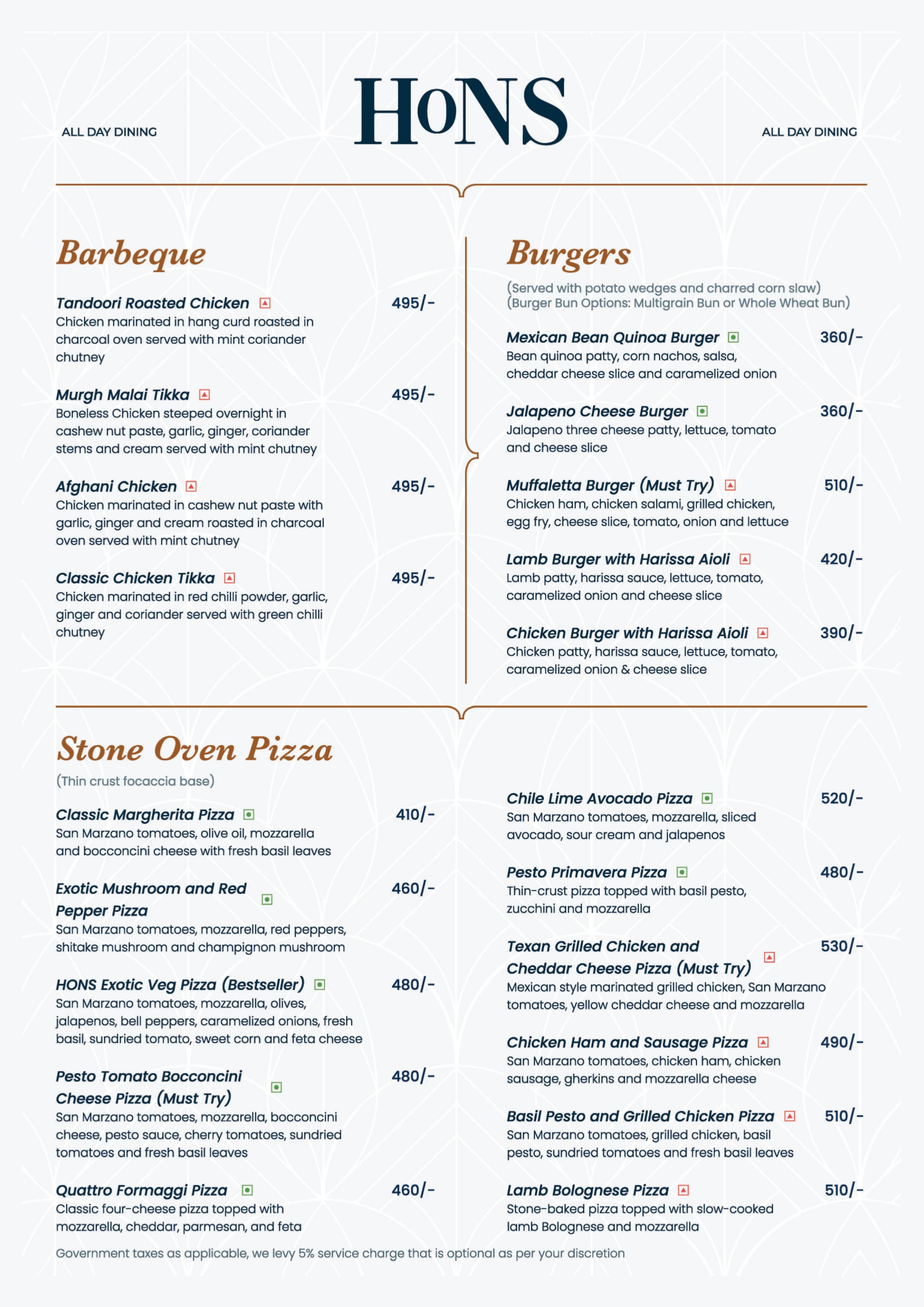 Food Menu page 6