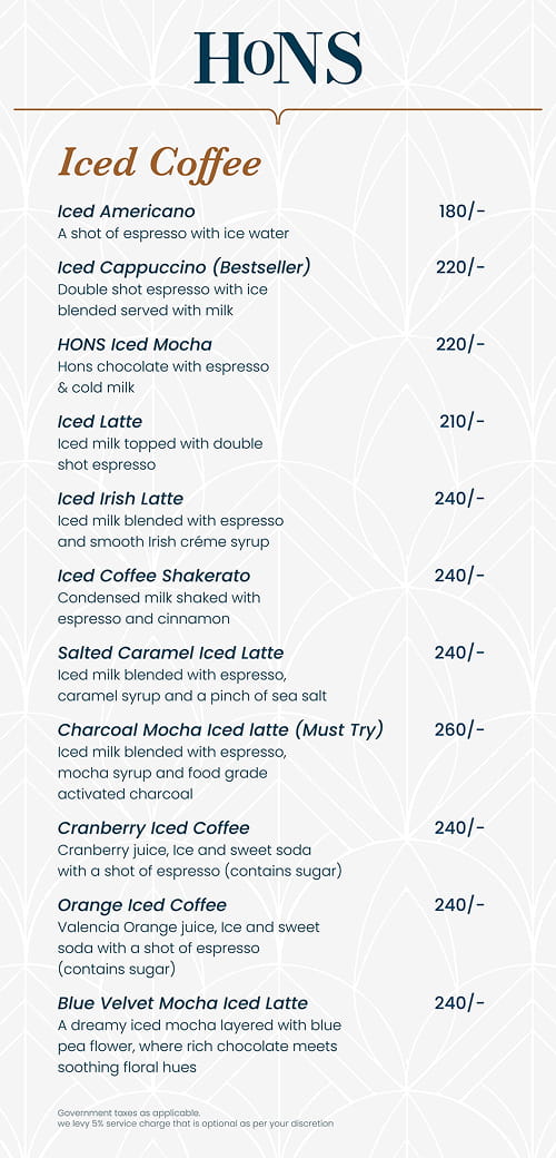 Beverage Menu page 4